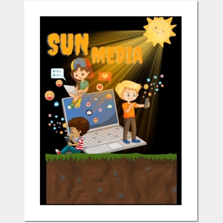 sun media. Posters and Art